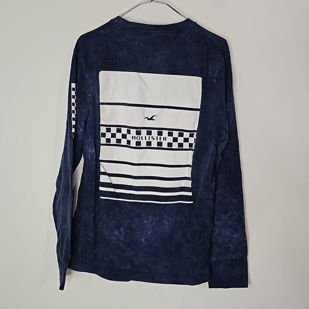 Hollister medium blue long sleeve shirt - Picture 5 of 7